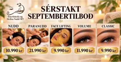 Sérstök septembertilboð