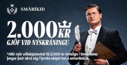 2.000 inneign í Smáríkinu